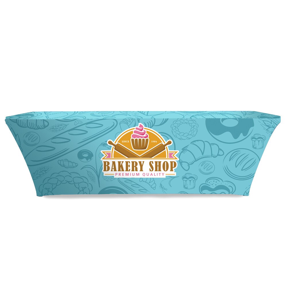 ONE CHOICE® Multi Stretch Table Throw — 8 ft / Graphic Only